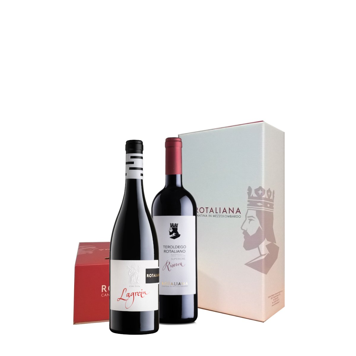 Astuccio con due bottiglie Cantina Rotaliana