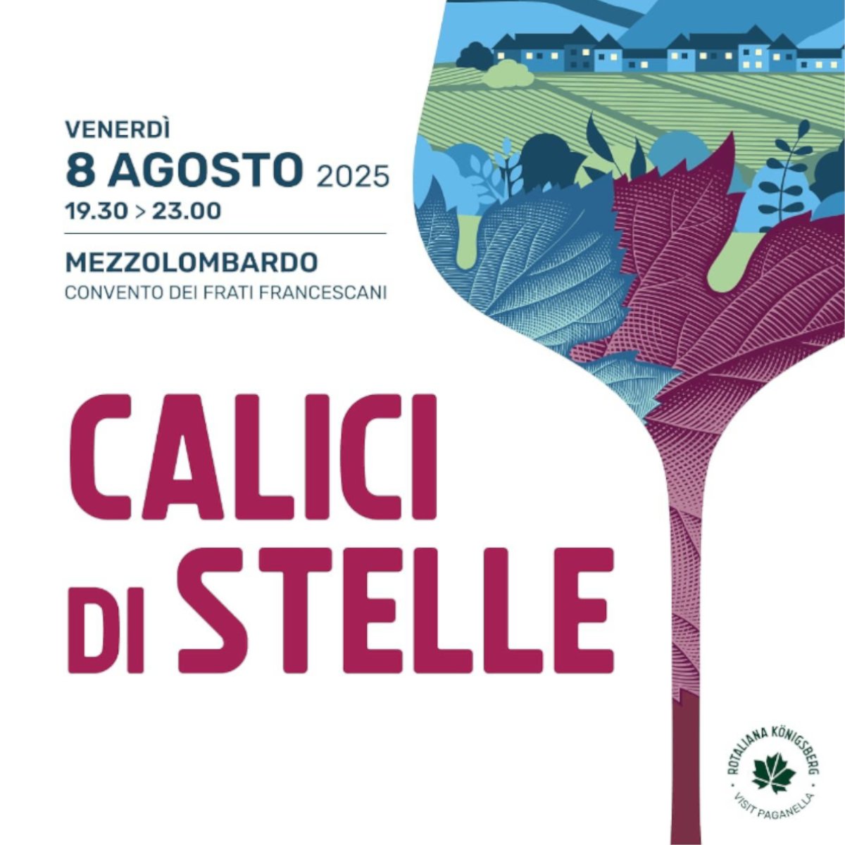 Calici di Stelle: evento Cantina Rotaliana